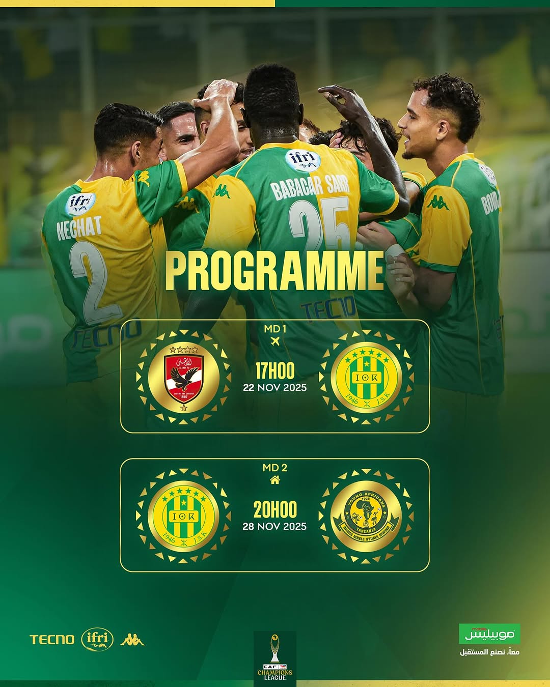 H2H Kabylie na Yanga