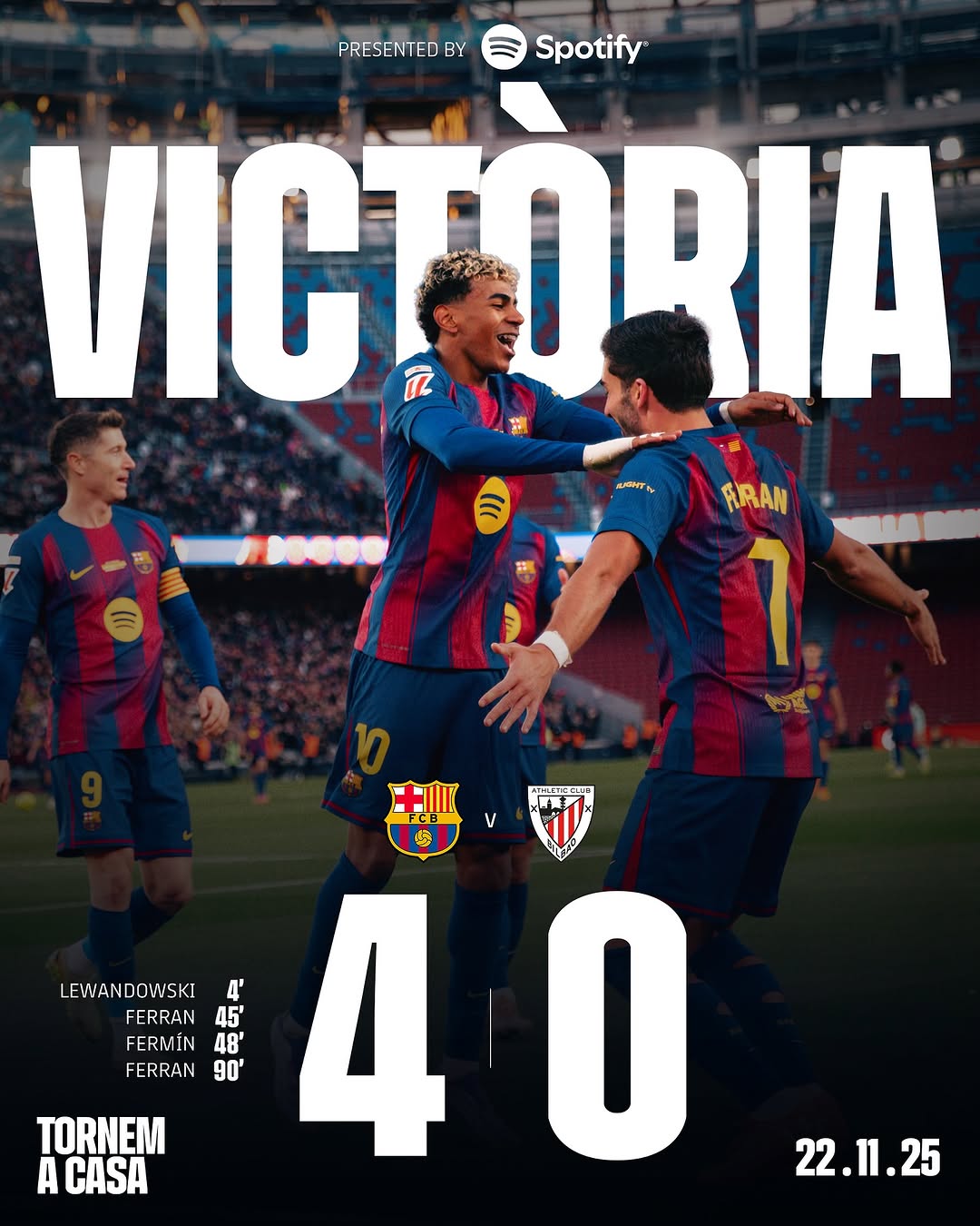 Barcelona Yaifumua Athletic Bilbao 4–0