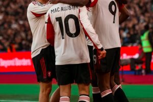 Liverpool Wafunga Milango kwa West Ham