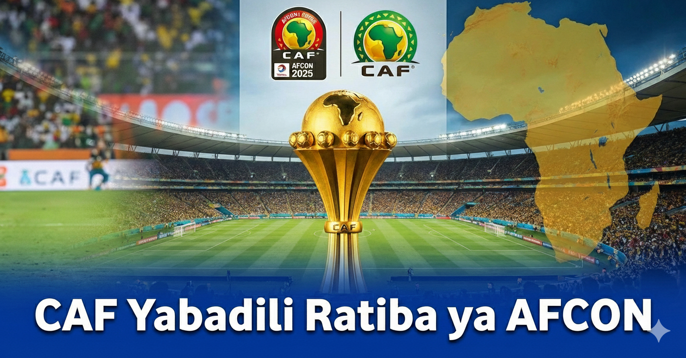 CAF Yabadili Ratiba ya AFCON