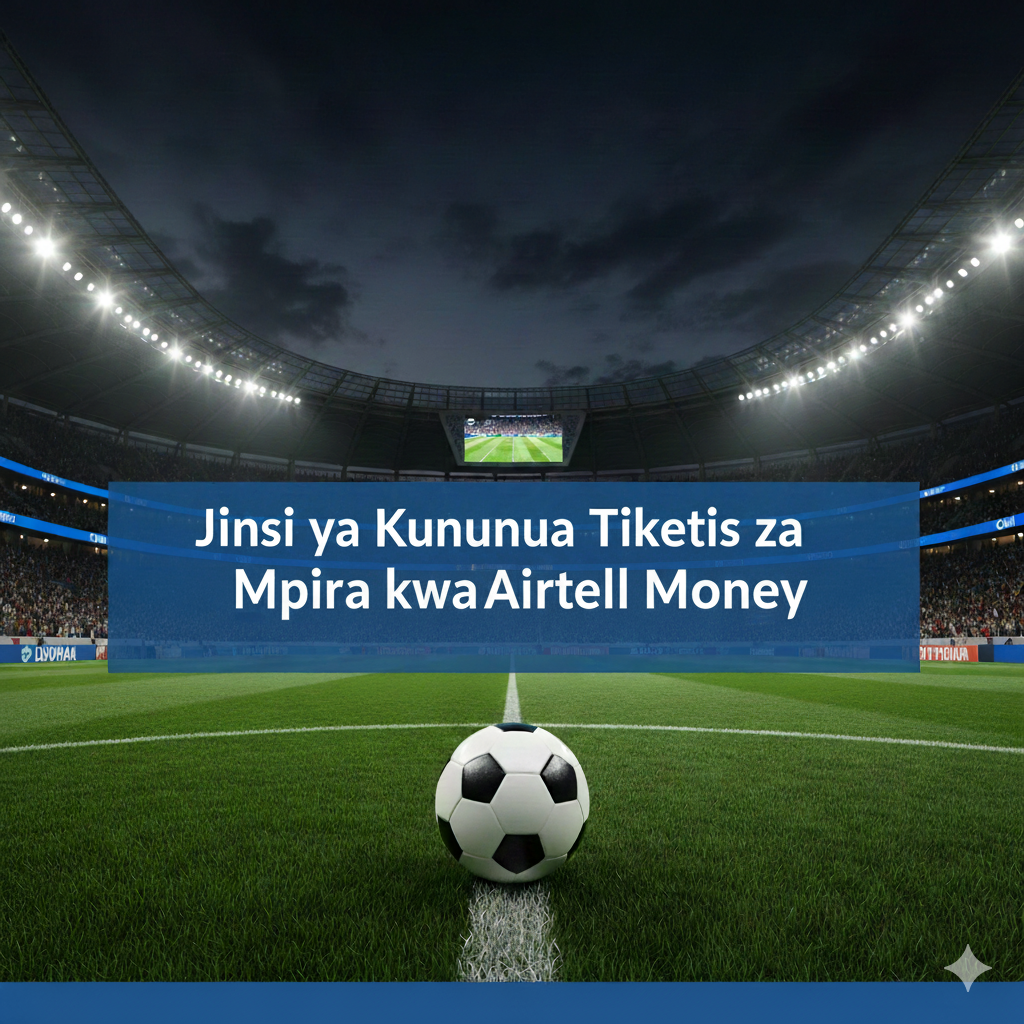 Jinsi ya Kununua Tiketi za Mpira kwa Airtel Money