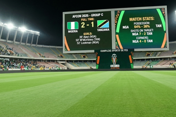 Highlight na Takwimu za Mechi ya Nigeria dhidi ya Tanzania