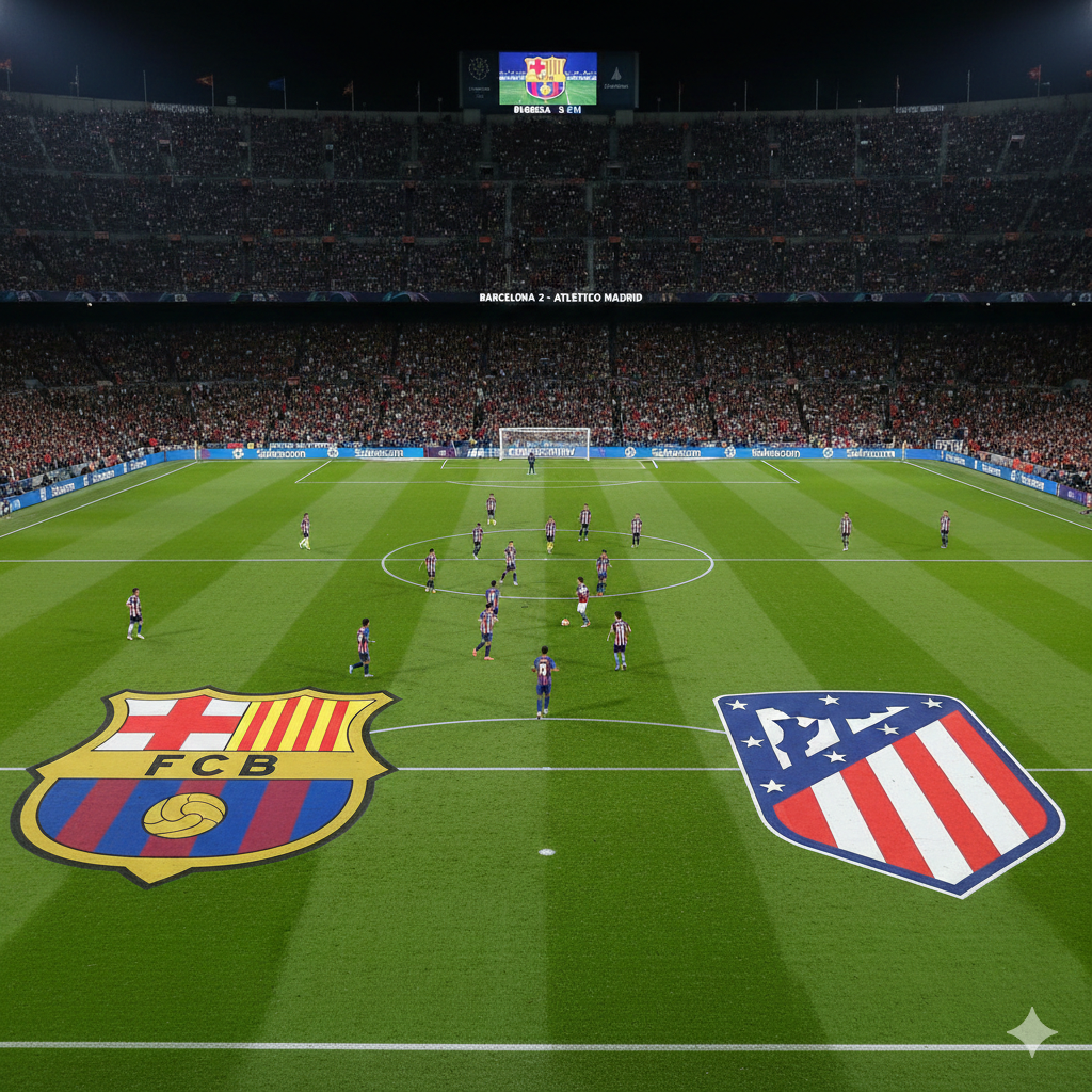 Kikosi cha Barcelona Dhidi ya Atletico Madrid
