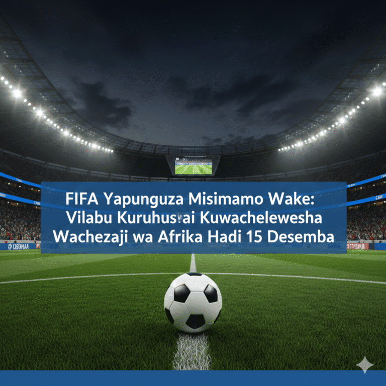 FIFA Yapunguza Msimamo Wake
