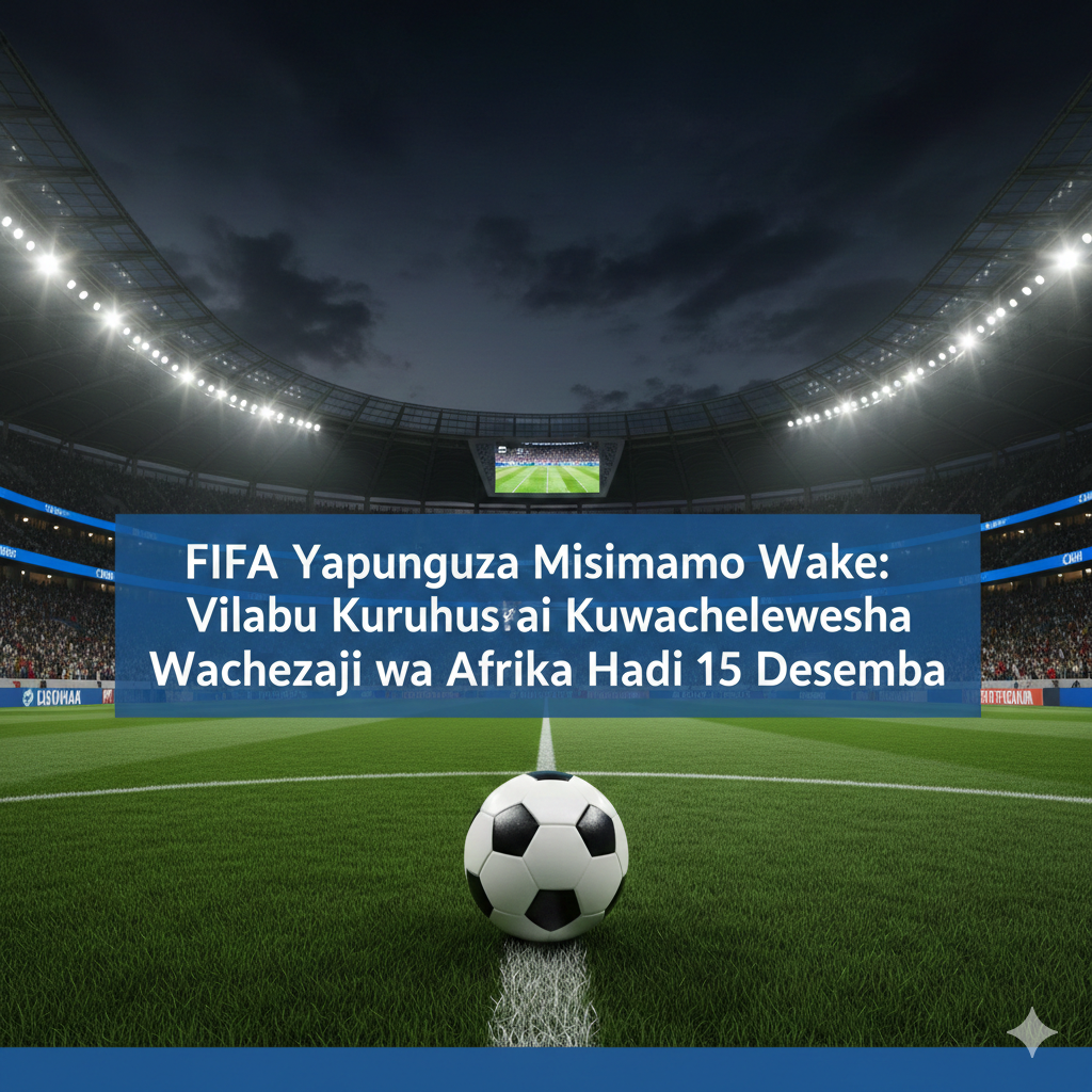 FIFA Yapunguza Msimamo Wake