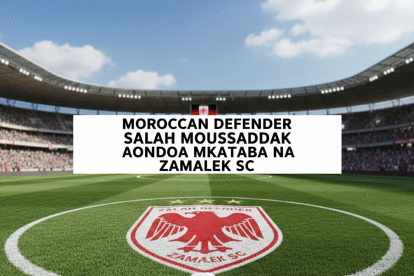Moroccan Defender Salah Moussaddak Aondoa Mkataba na Zamalek SC