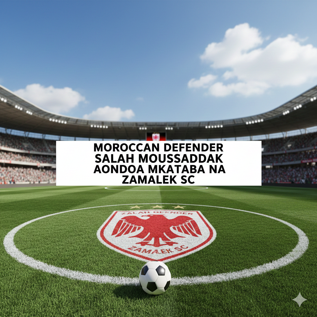 Moroccan Defender Salah Moussaddak Aondoa Mkataba na Zamalek SC