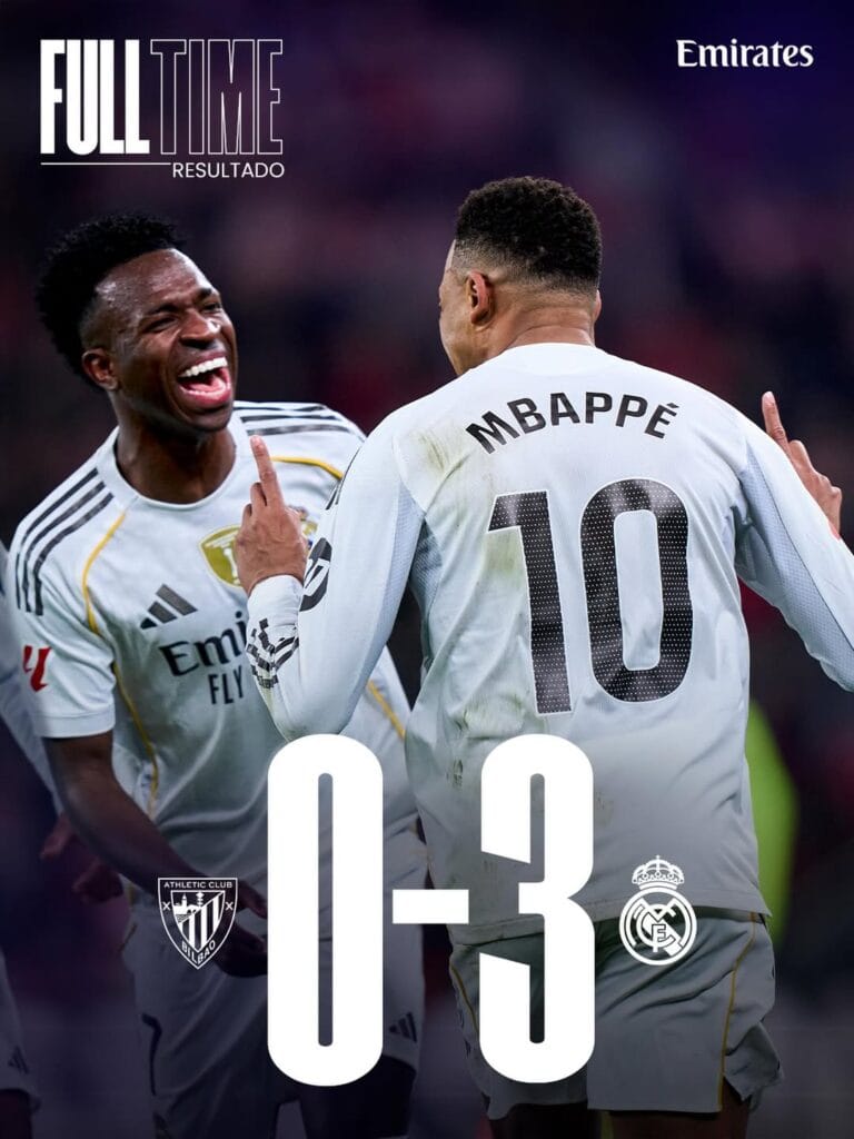 Athletic Club vs Real Madrid