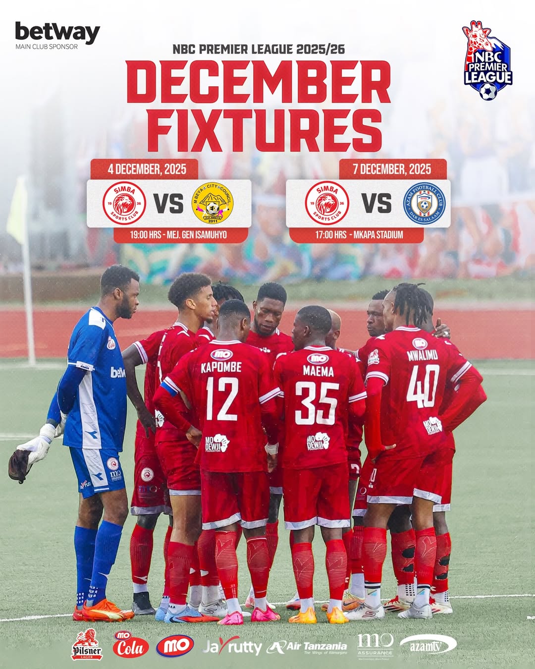 Simba SC vs Mbeya City Full Match Prediction