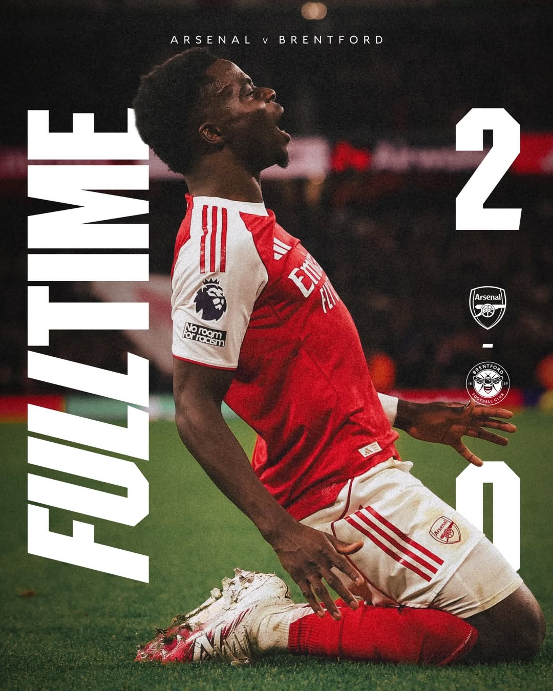 Arsenal Yaendelea Kutamba! Ushindi wa 2–0 Dhidi ya Brentford