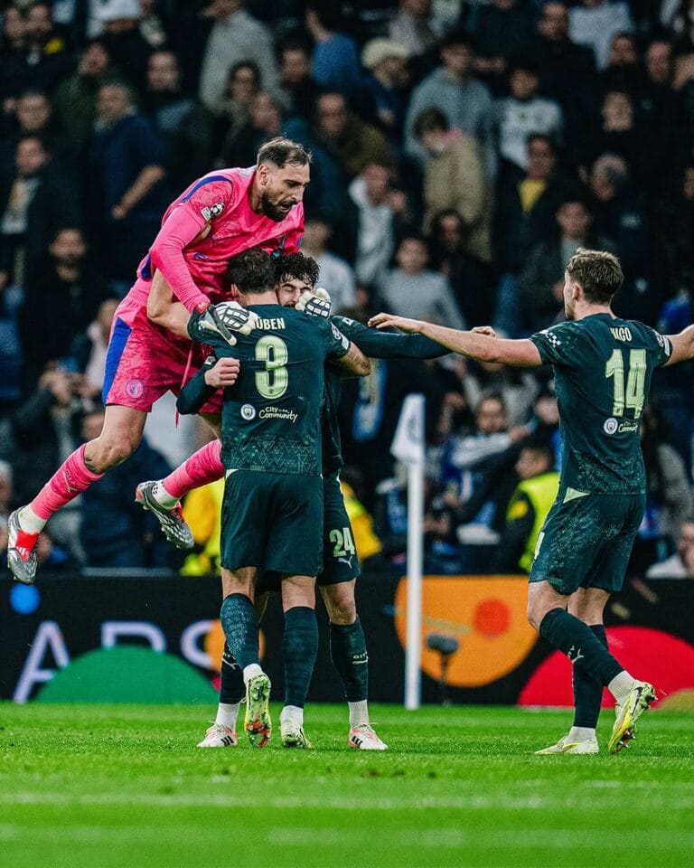 Manchester City Yaikung'uta Real Madrid 2-1