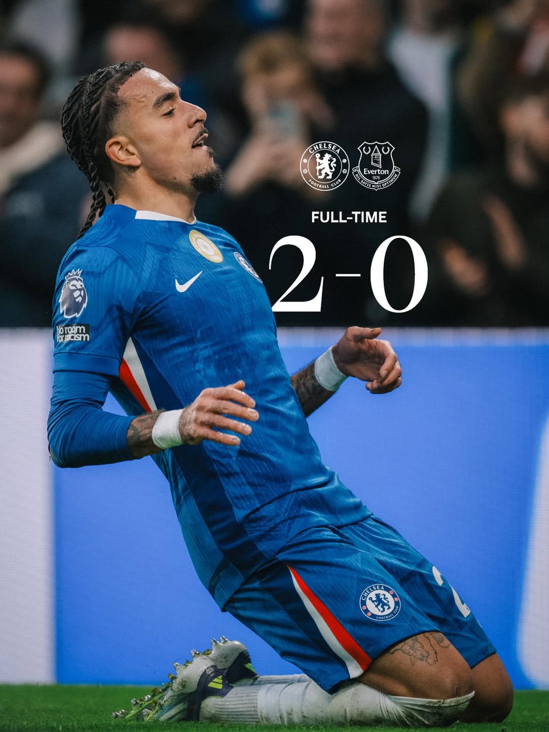 Chelsea Yaifunga Everton 2-0