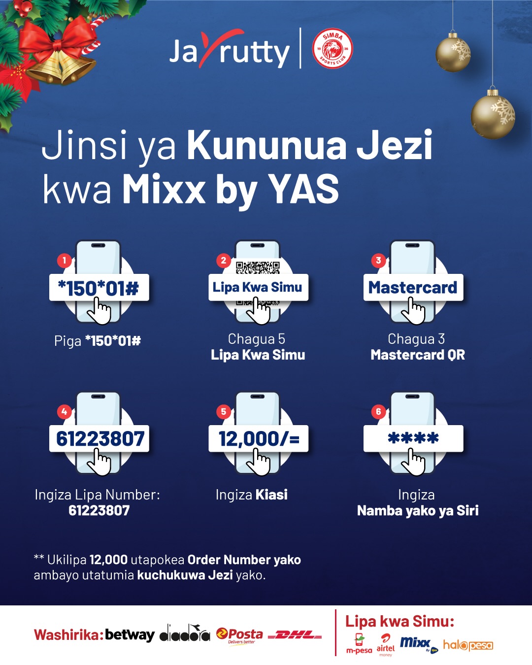 Jinsi ya Kununua Jezi Mpya ya Simba SC kwa Mixx by YAS