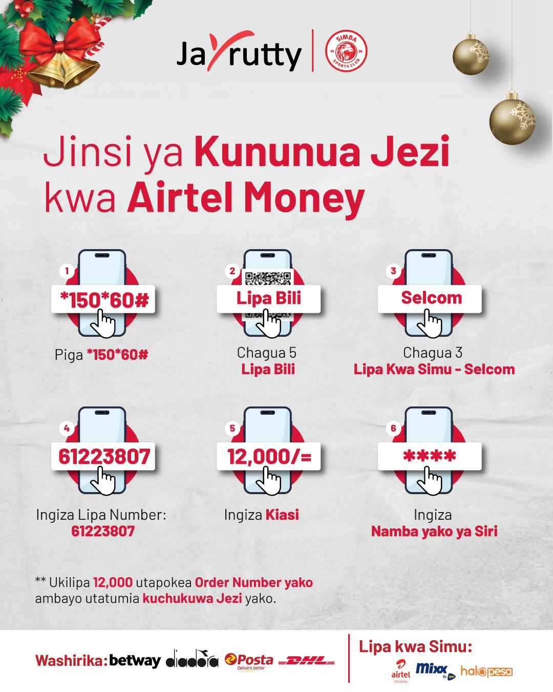 Jinsi ya Kununua Jezi Mpya ya Simba SC Kupitia Airtel Money