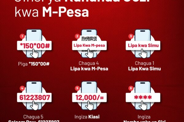 Jinsi ya Kununua Jezi Mpya ya Simba SC kwa M-Pesa