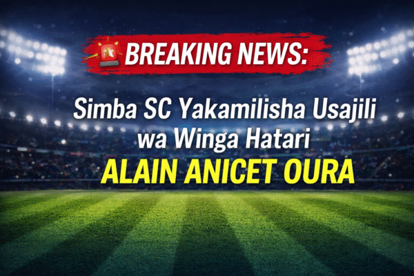 Simba SC Yakamilisha Usajili wa Winga Hatari Alain Anicet Oura