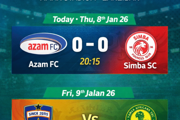 Ratiba ya Yanga SC Mapinduzi Cup 2026