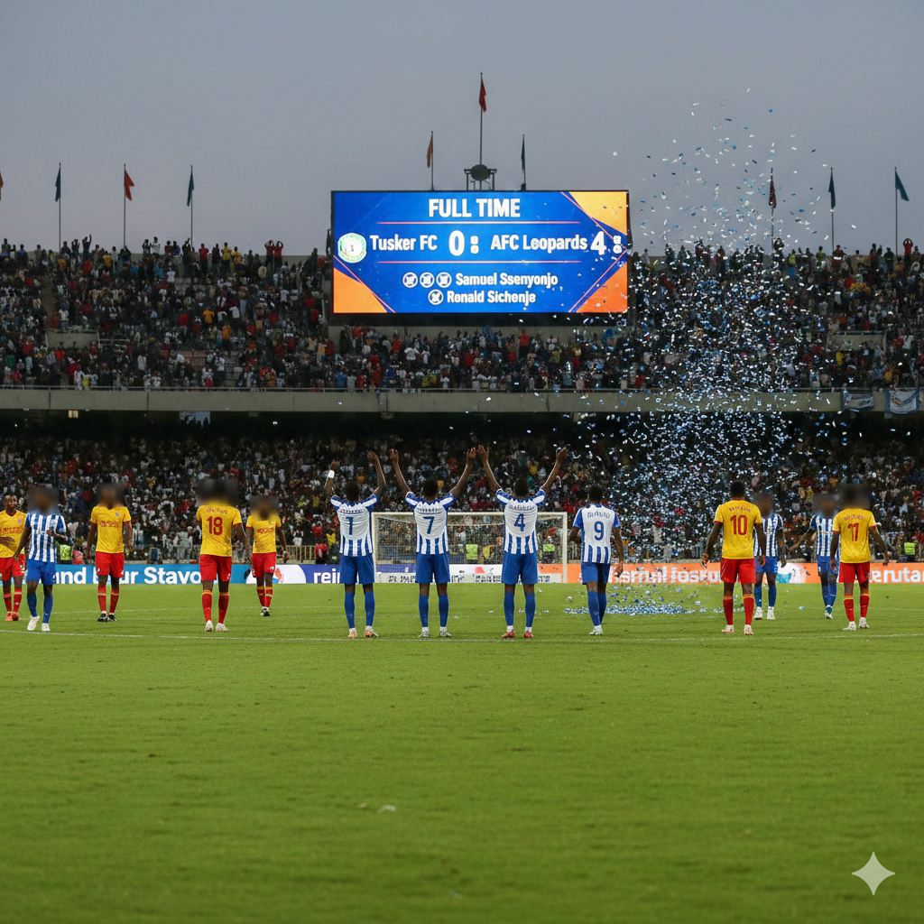 AFC Leopards Wazidisha Furaha, Wampiga Tusker FC 4-0