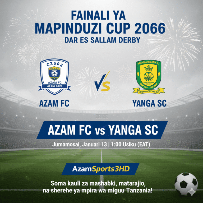 Fainali ya Mapinduzi Cup 2026