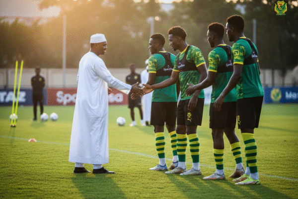 Makamu wa Rais Yanga SC, Arafat Haji Afanya Ziara ya Kushtukiza Mazoezini Jioni ya Leo