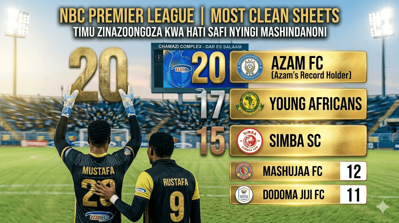 Siri ya Azam FC Kuongoza kwa Hati Safi
