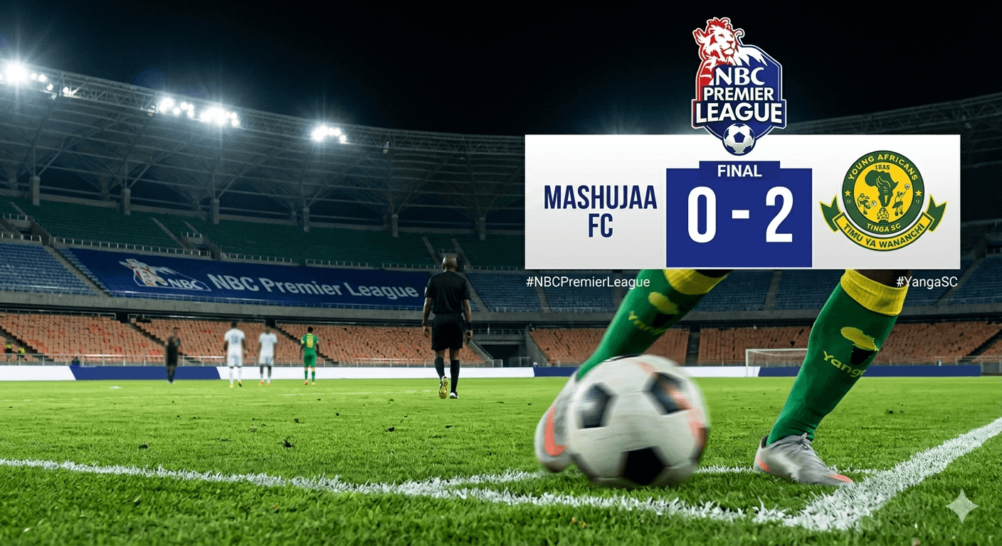 Yanga SC Yaitandika Mashujaa FC 2:0