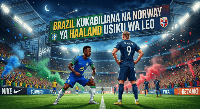 Brazil Kukabiliana na Norway ya Haaland Usiku wa Leo