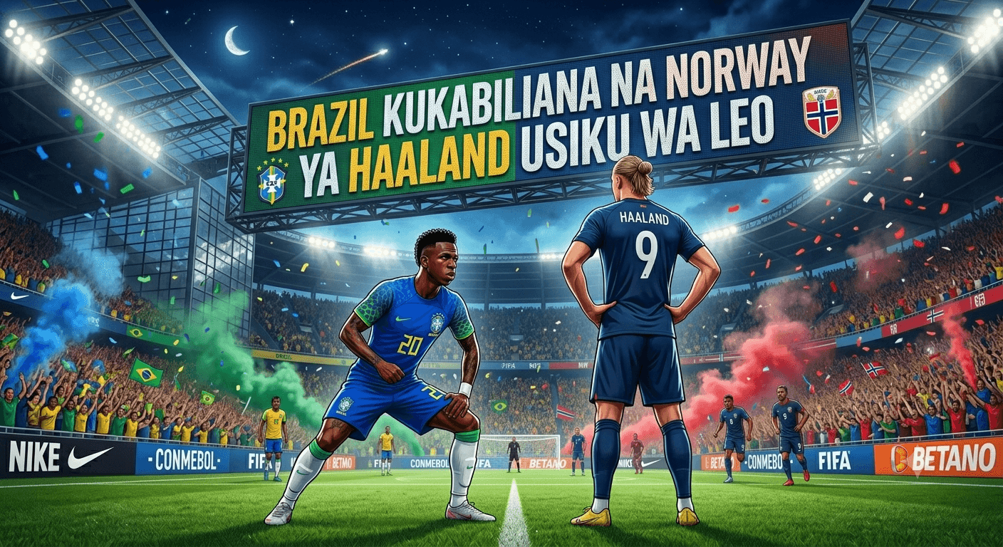 Brazil Kukabiliana na Norway ya Haaland Usiku wa Leo