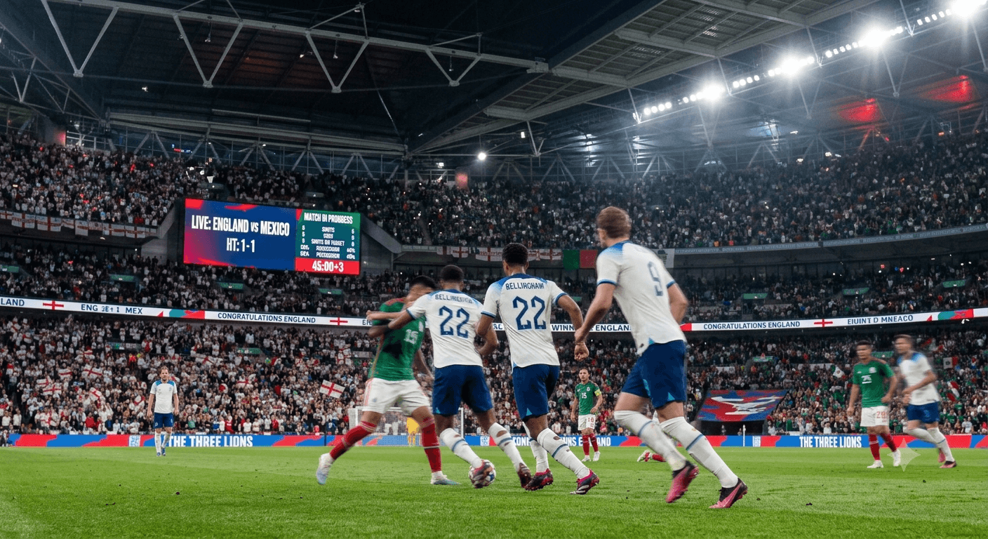 England vs Mexico
