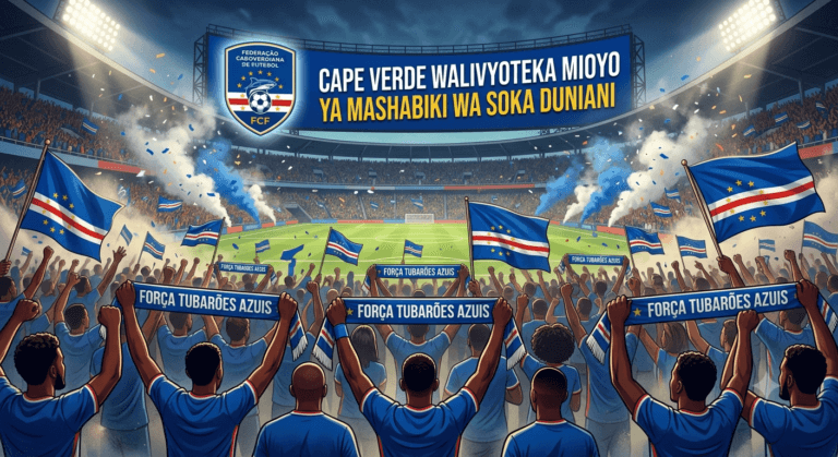 Cape Verde Walivyoteka Mioyo ya Mashabiki wa Soka Duniani