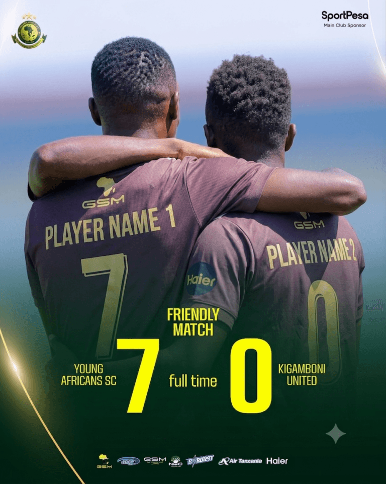 Mvua ya Mabao kutoka yanga